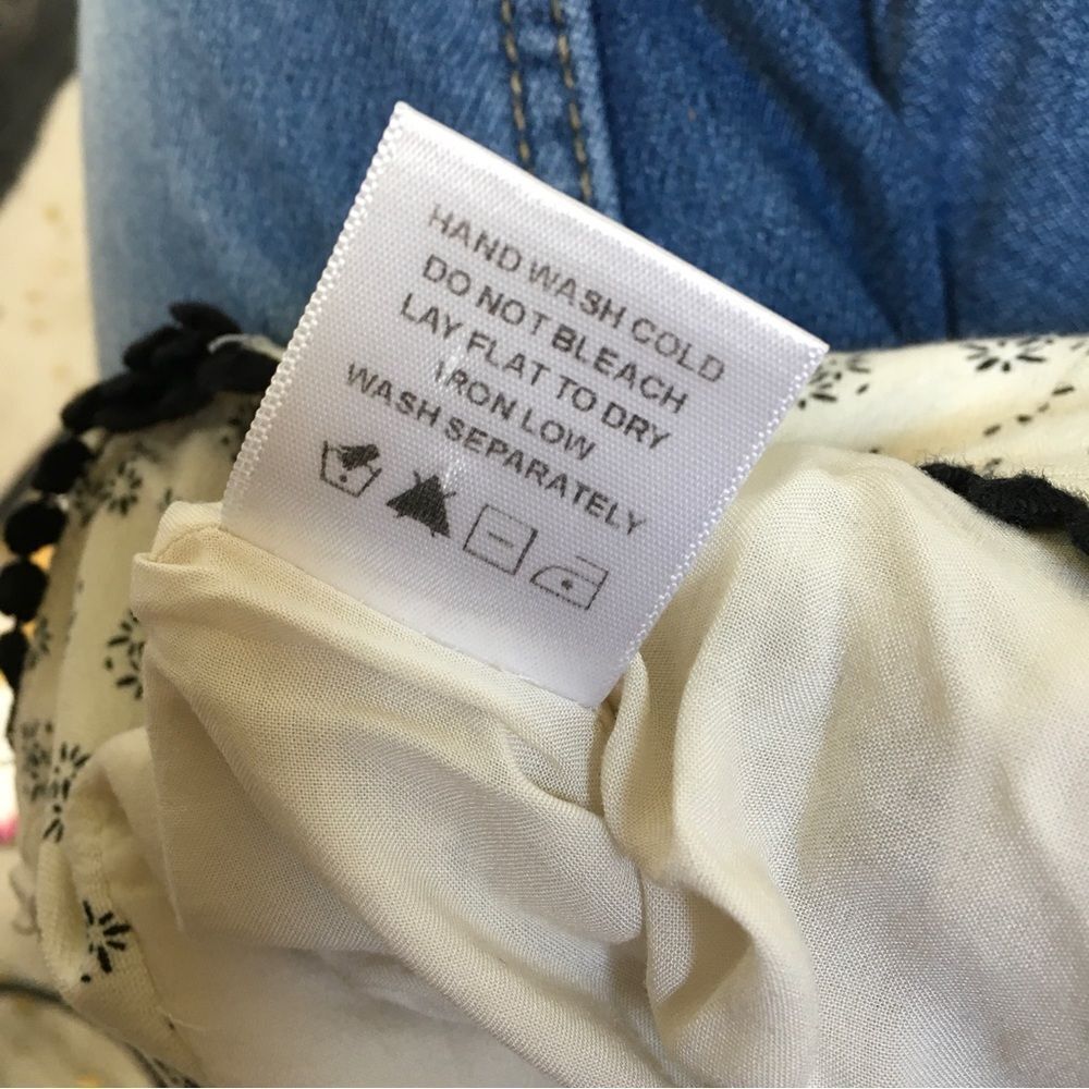 Revolve Tularosa Womens Patterned Adjustable Waist Tie Barbara Pants White Small - Picture 12 of 13